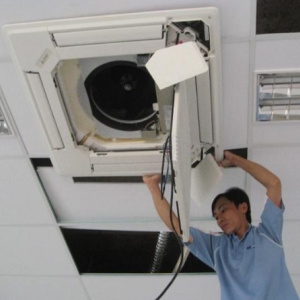 Tháo lắp máy lạnh âm trần | Thợ Tốt Sài Gòn 